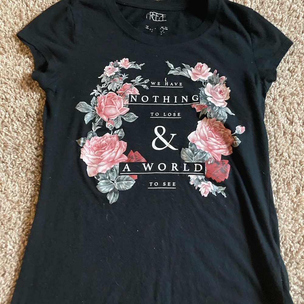 Used black shirt